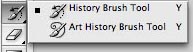 history brush