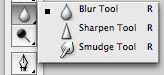 blur tool