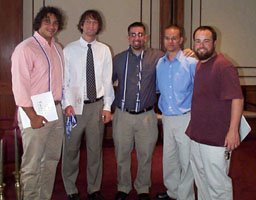 Jamail, Michael, Alfred, John with Tod Osier