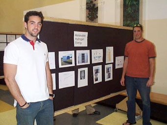 Engineering Students present their Renewable Hydrogen Energy Project