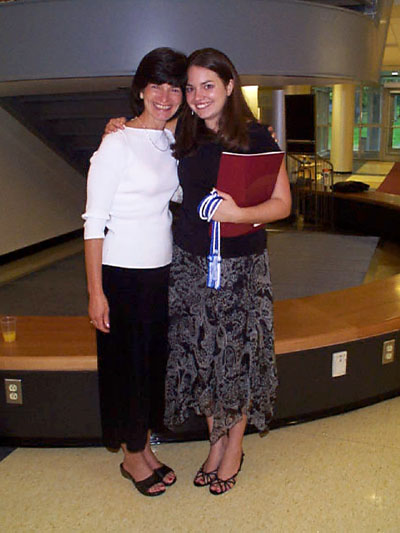 Nicole Carlson and mom